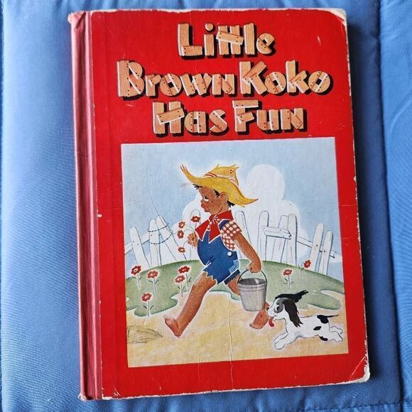 Little Brown Koko Has Fun hardback vintage book 1945 - Picture 1 of 8
